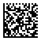 Data Matrix encoding &ldquo;cafe ☕ Ω 中&rdquo; as UTF-8 (ECI 26)